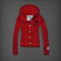 dames abercrombie fitch pullover knop est 92 rood Store Almere eole6801